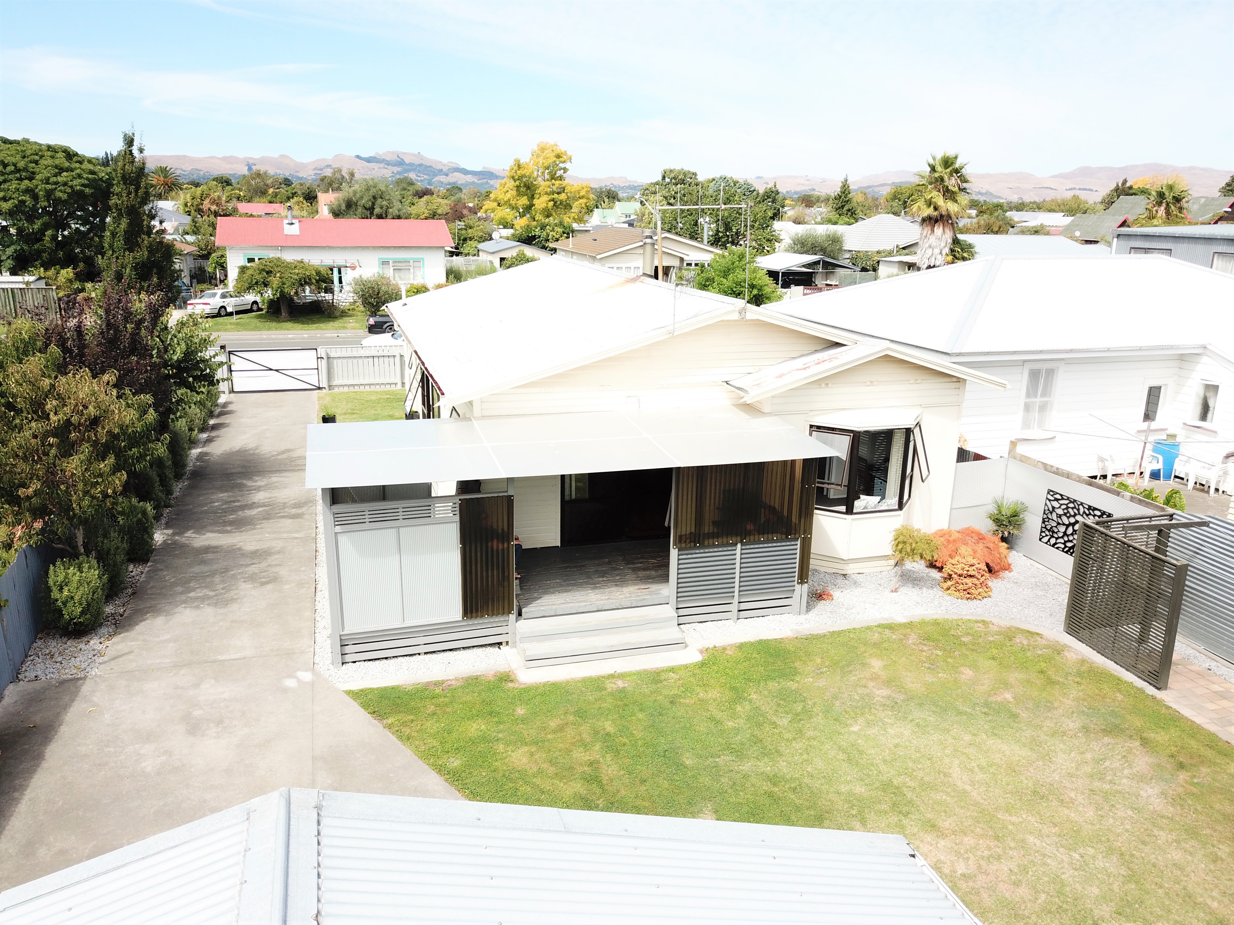 drone back of house